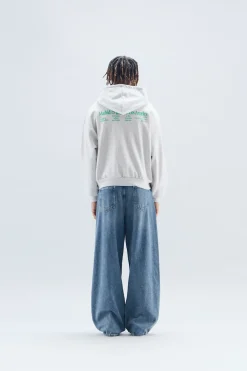 Scuffers Hoodies^Gallery Grey Zipped Hoodie