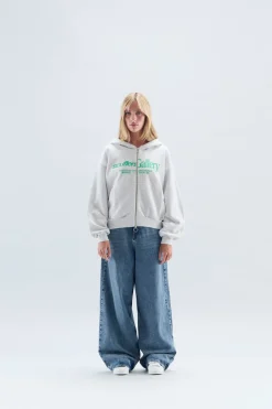 Scuffers Hoodies^Gallery Grey Zipped Hoodie