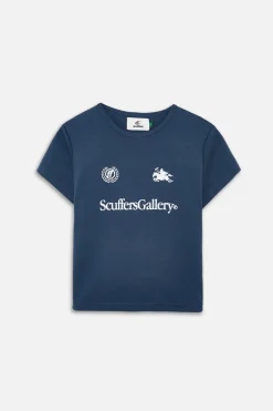 Scuffers Tops | T-shirts^Gallery Navy Top