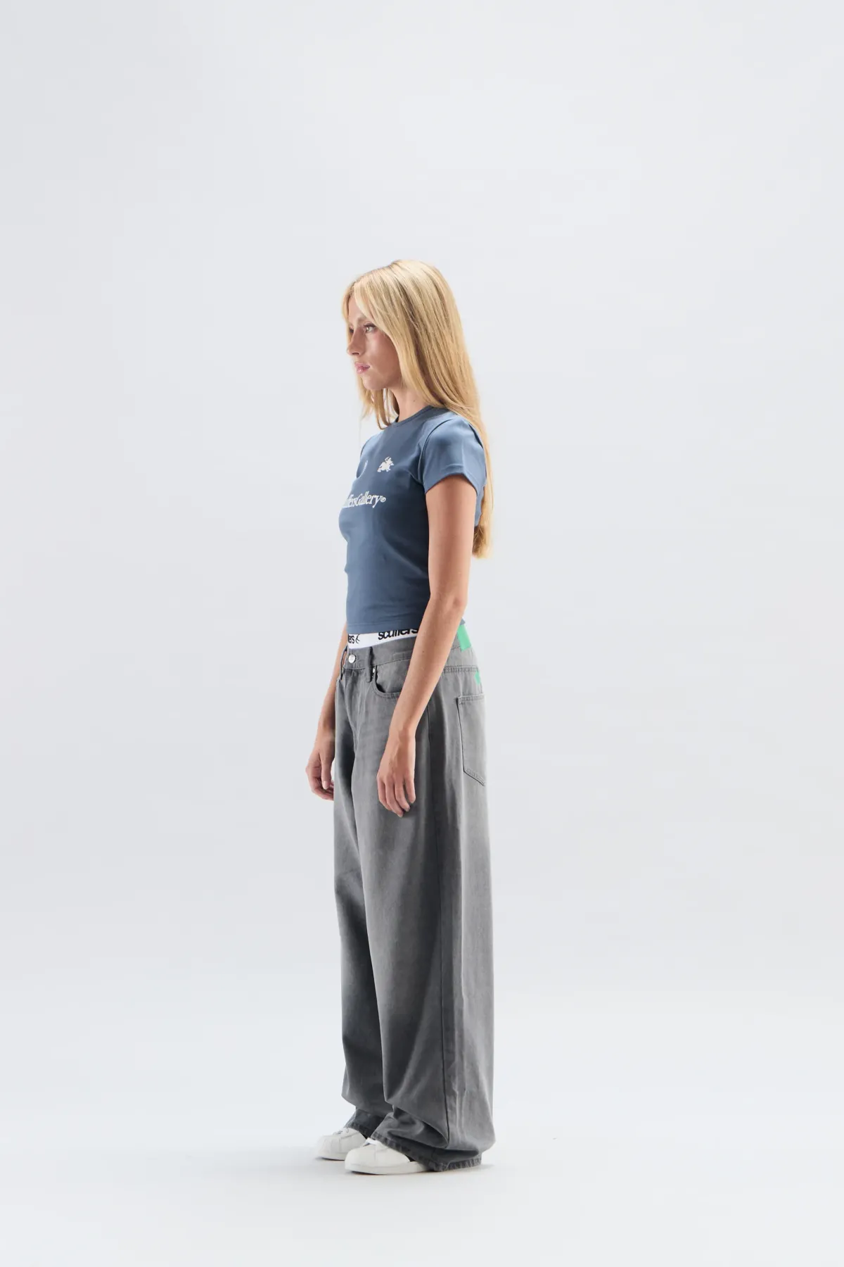 Scuffers Tops | T-shirts^Gallery Navy Top