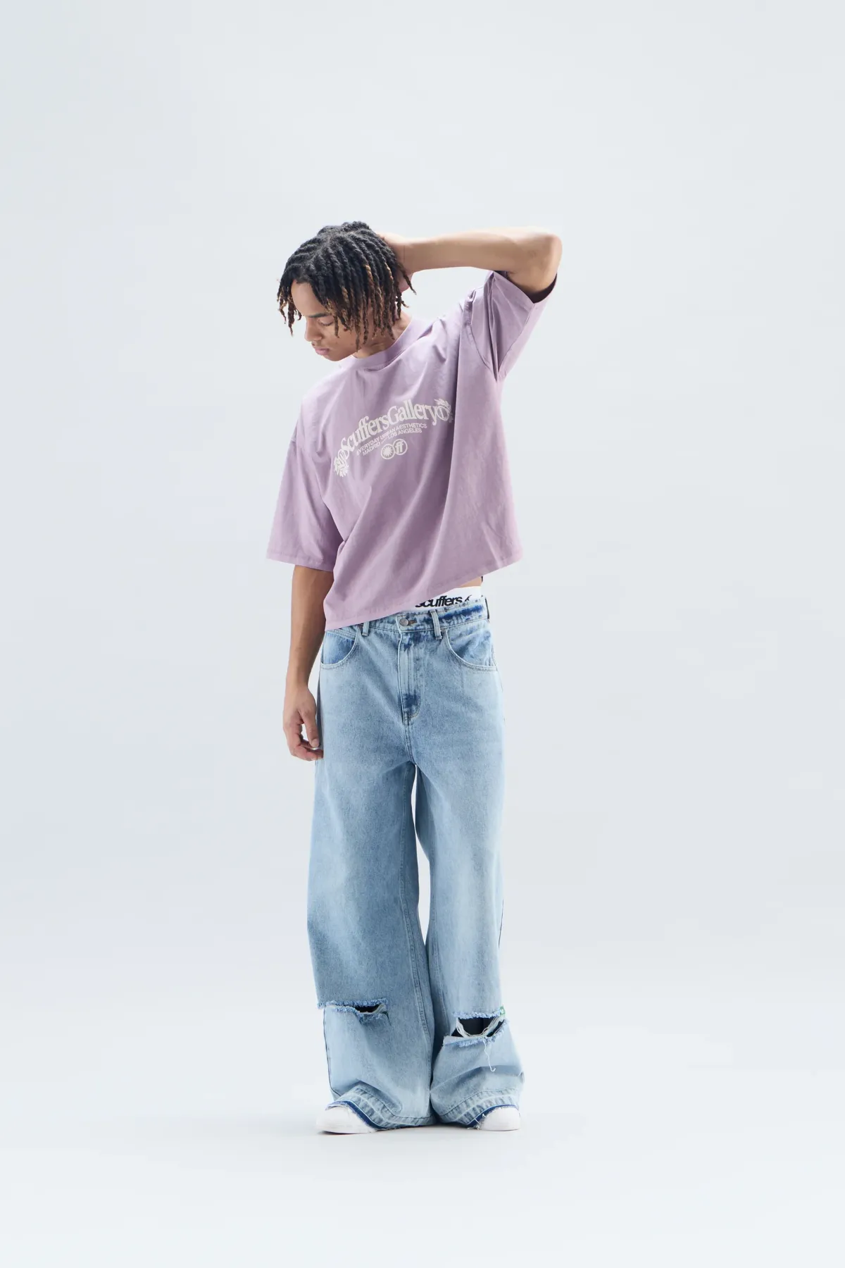 Scuffers T-shirts^Gallery Purple T-Shirt