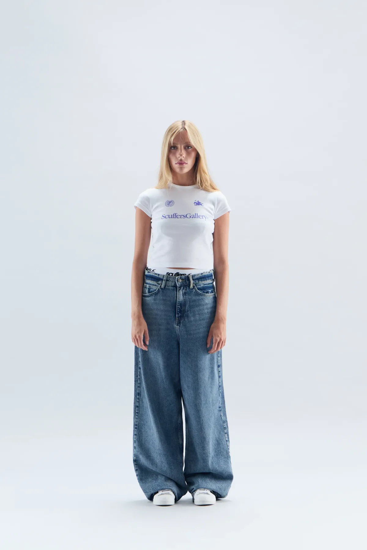Scuffers Tops | T-shirts^Gallery White Top