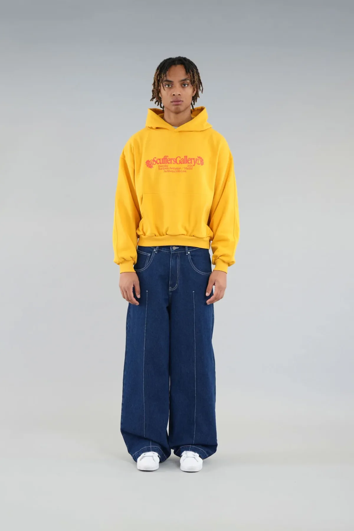 Scuffers Hoodies^Gallery Yellow Hoodie