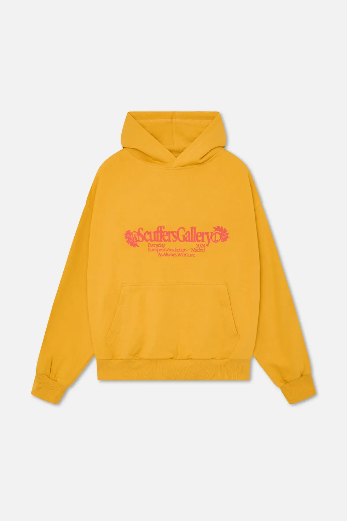 Scuffers Hoodies^Gallery Yellow Hoodie