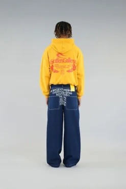 Scuffers Hoodies^Gallery Yellow Hoodie