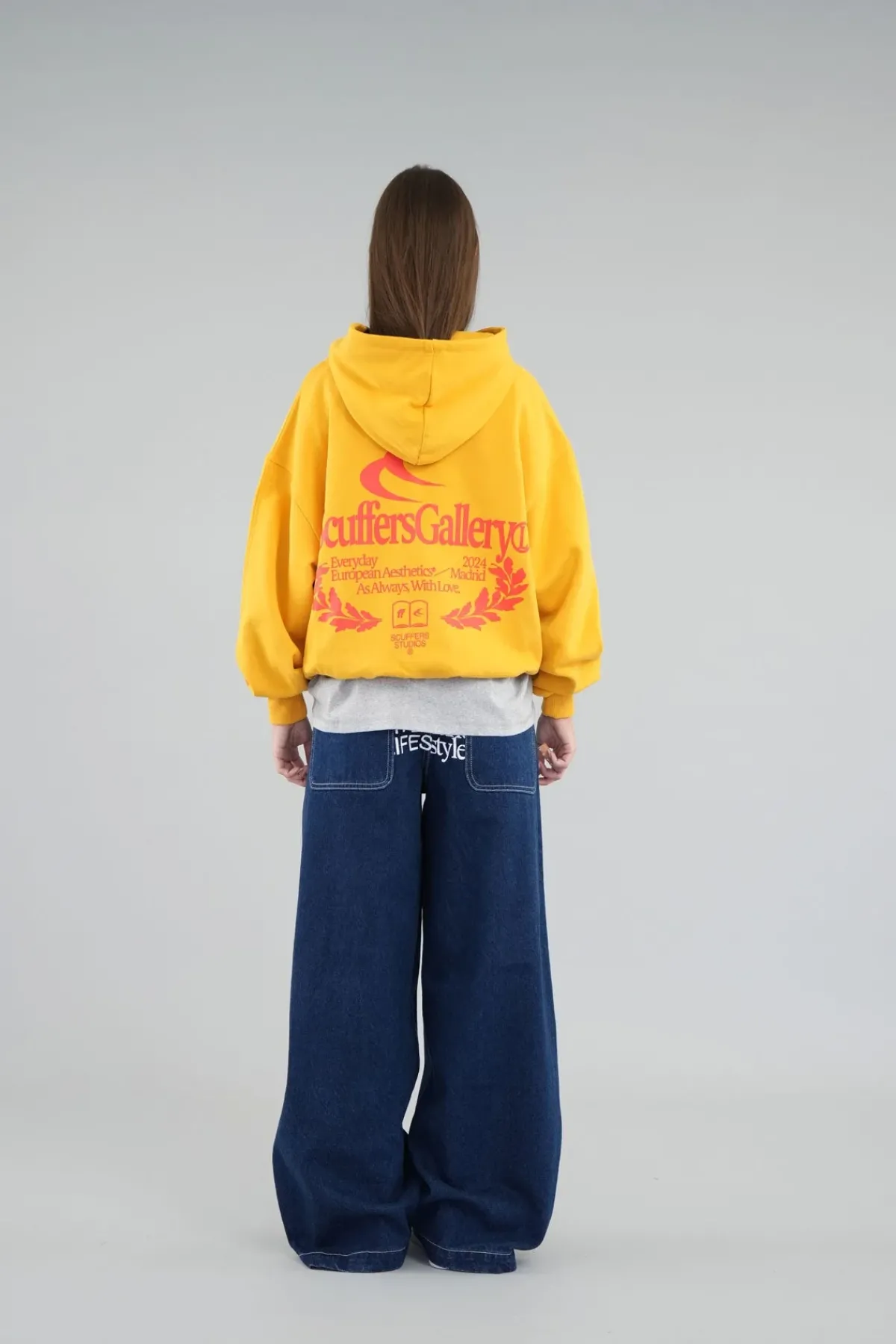 Scuffers Hoodies^Gallery Yellow Hoodie
