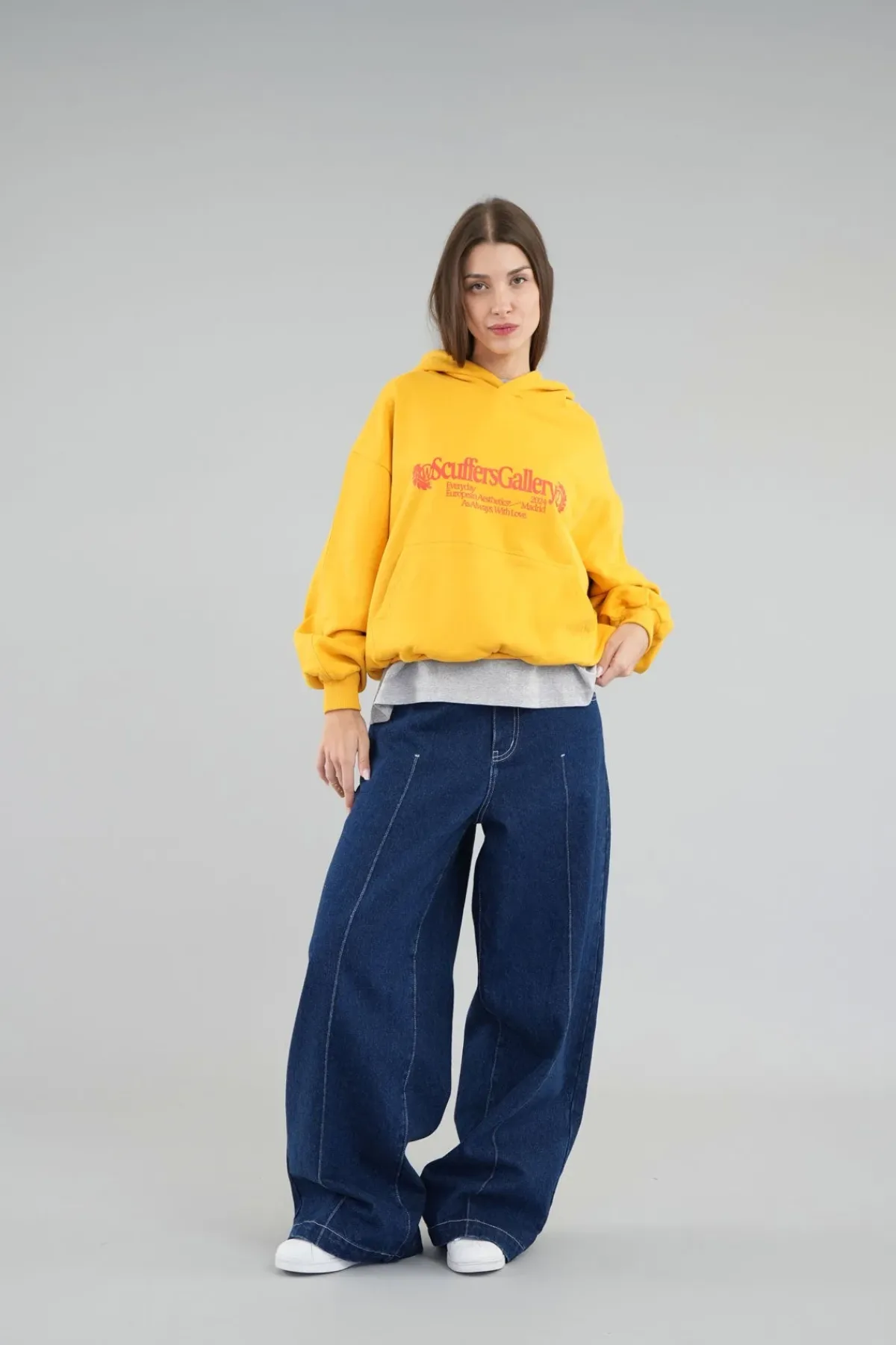 Scuffers Hoodies^Gallery Yellow Hoodie