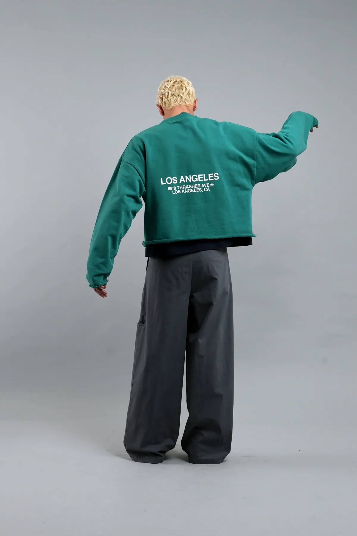 Scuffers Crewneck^General Green Sweatshirt