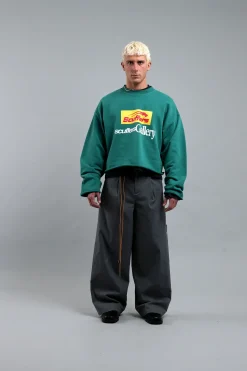Scuffers Crewneck^General Green Sweatshirt