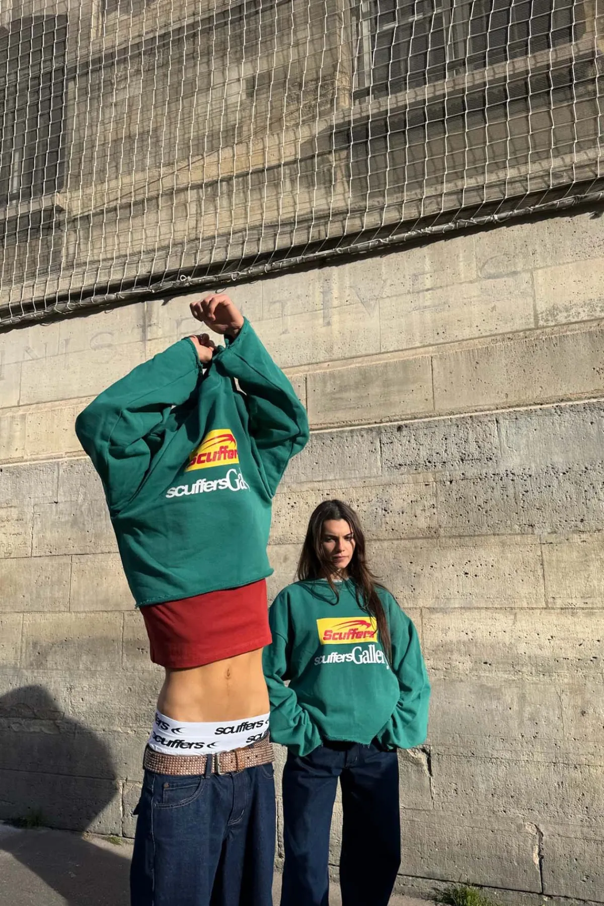 Scuffers Crewneck^General Green Sweatshirt