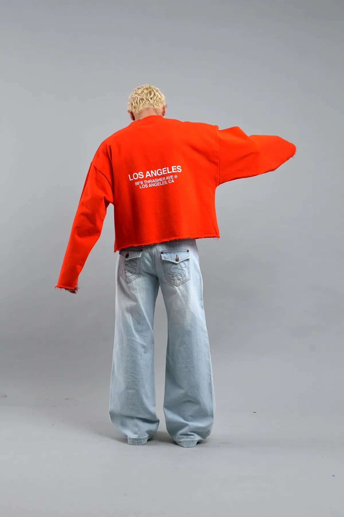 Scuffers Crewneck^General Orange Sweatshirt