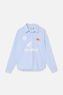 Scuffers Shirts & Polos^Germain Blue Striped Shirt