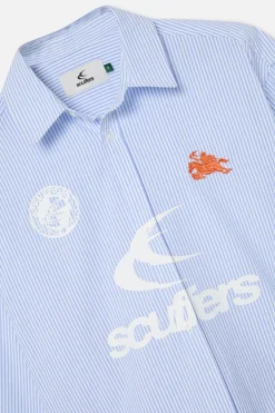 Scuffers Shirts & Polos^Germain Blue Striped Shirt