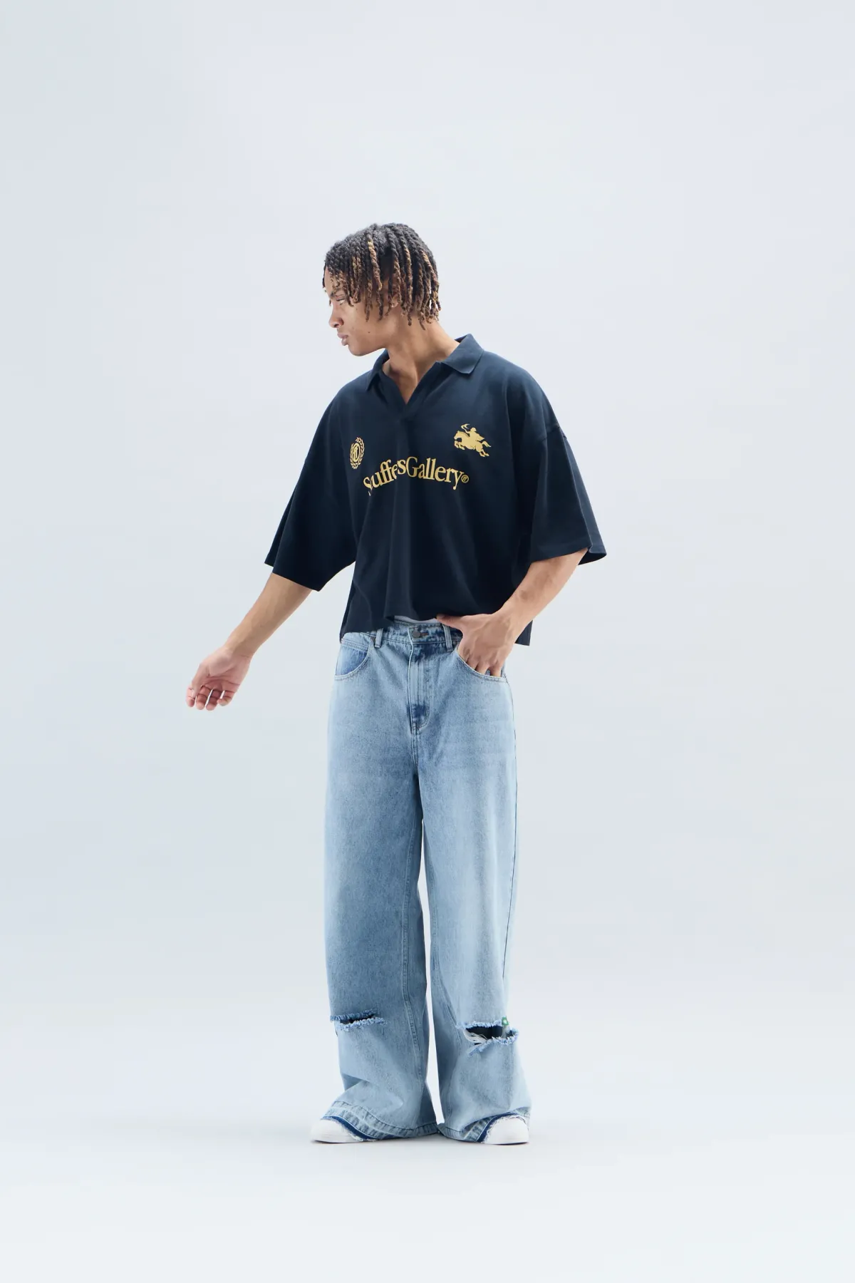Scuffers Shirts & Polos^Glory Black Polo