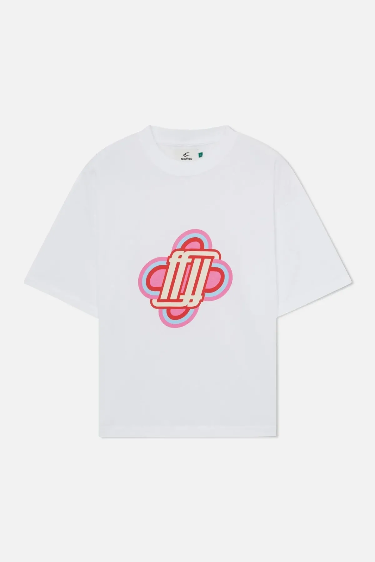 Scuffers T-shirts^Grand Prix White T-shirt