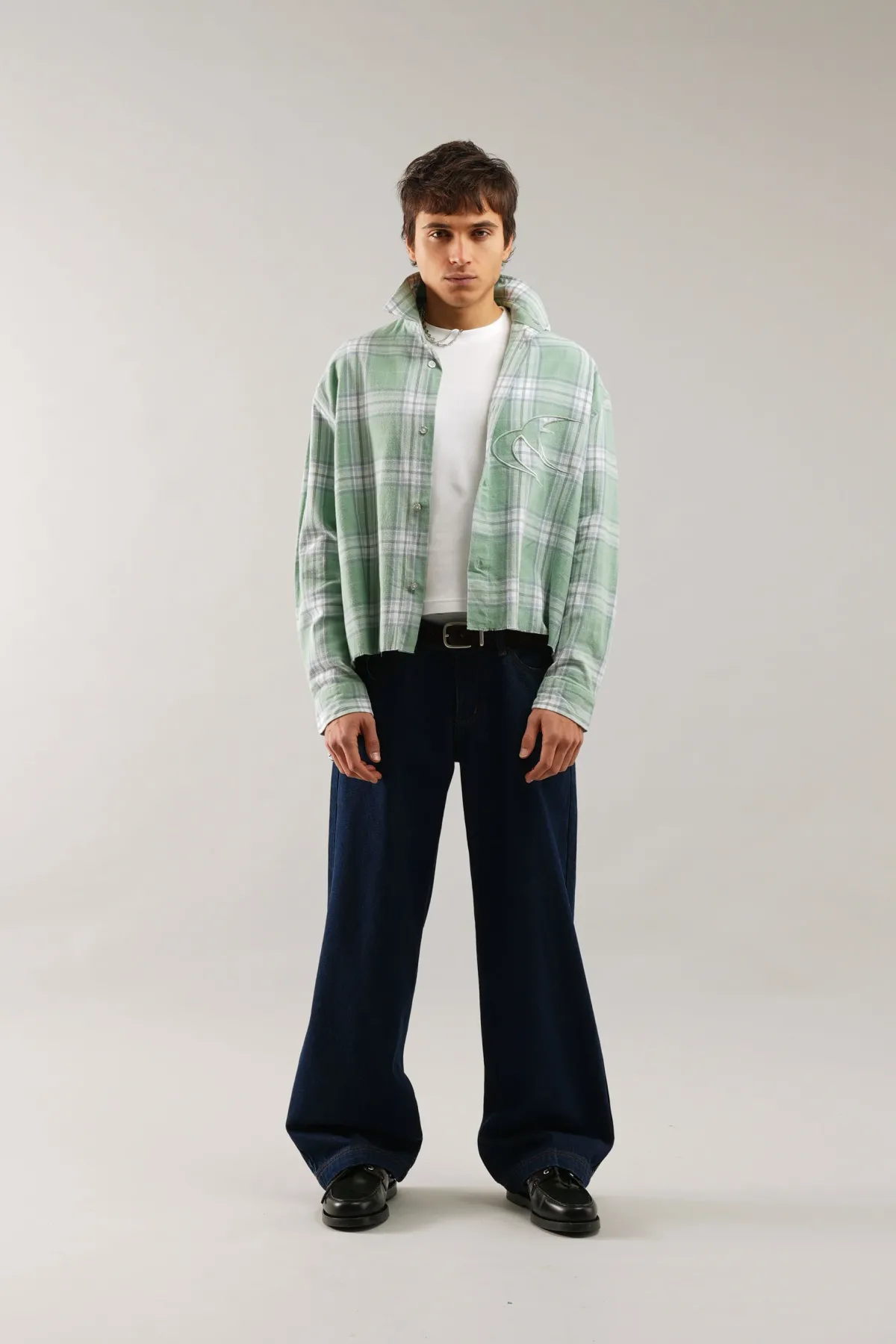 Scuffers Shirts & Polos^Green Checkered Shirt