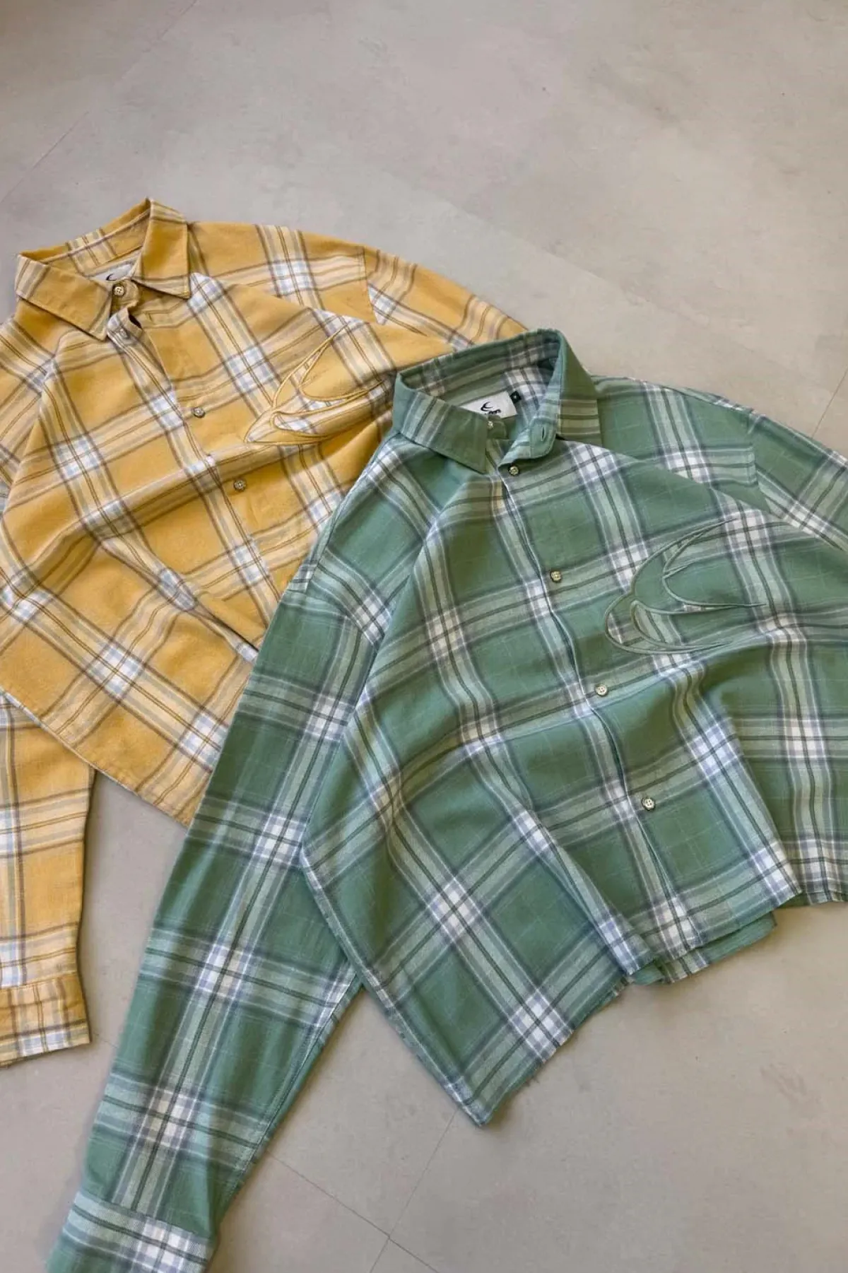 Scuffers Shirts & Polos^Green Checkered Shirt