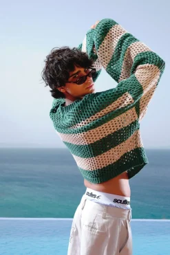 Scuffers Knitwear^Hammmock Knit Green