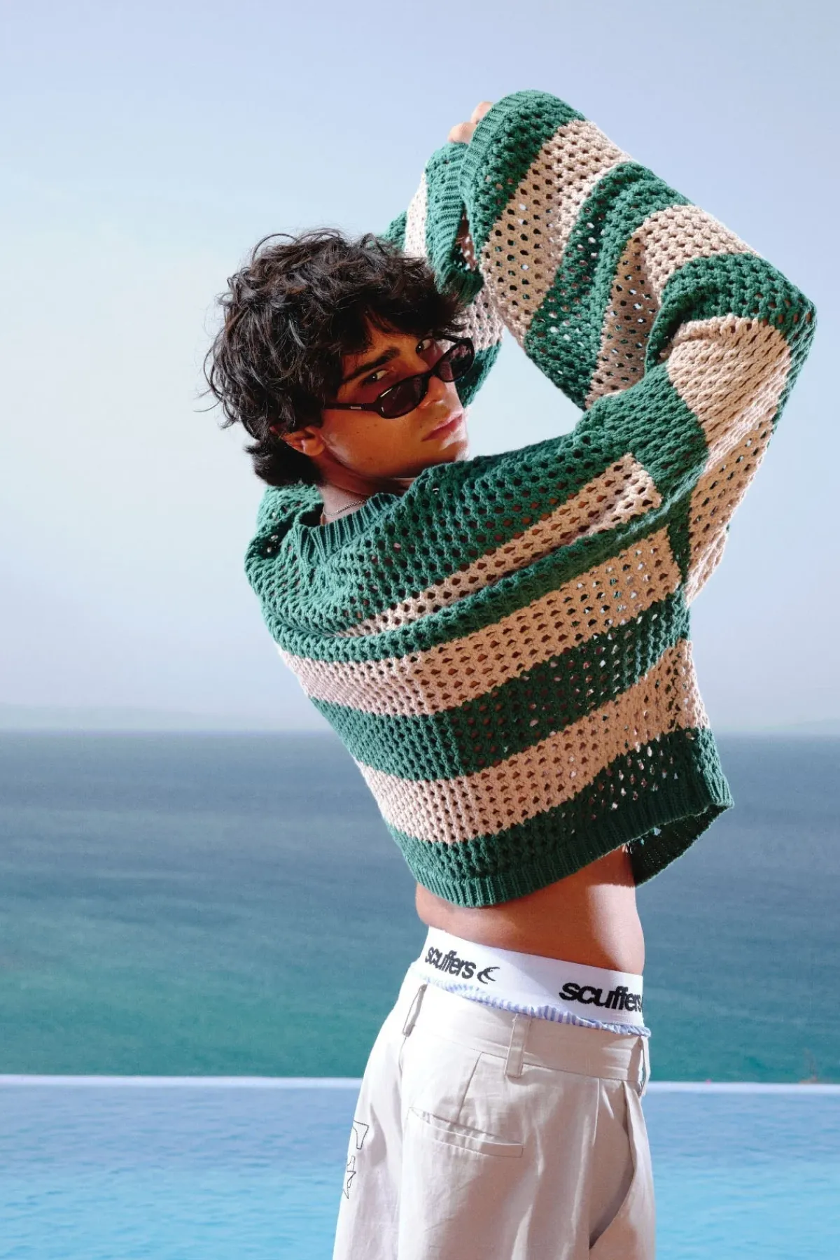Scuffers Knitwear^Hammmock Knit Green
