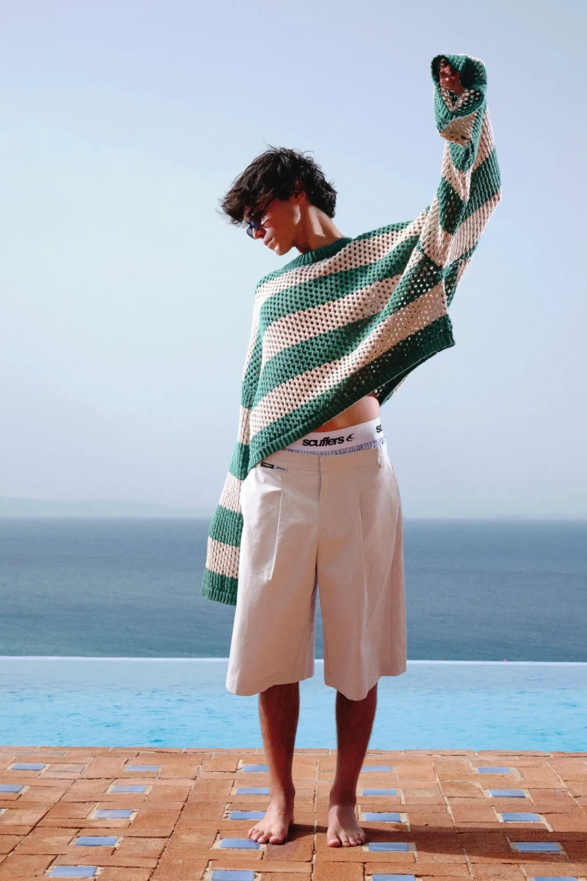 Scuffers Knitwear^Hammmock Knit Green