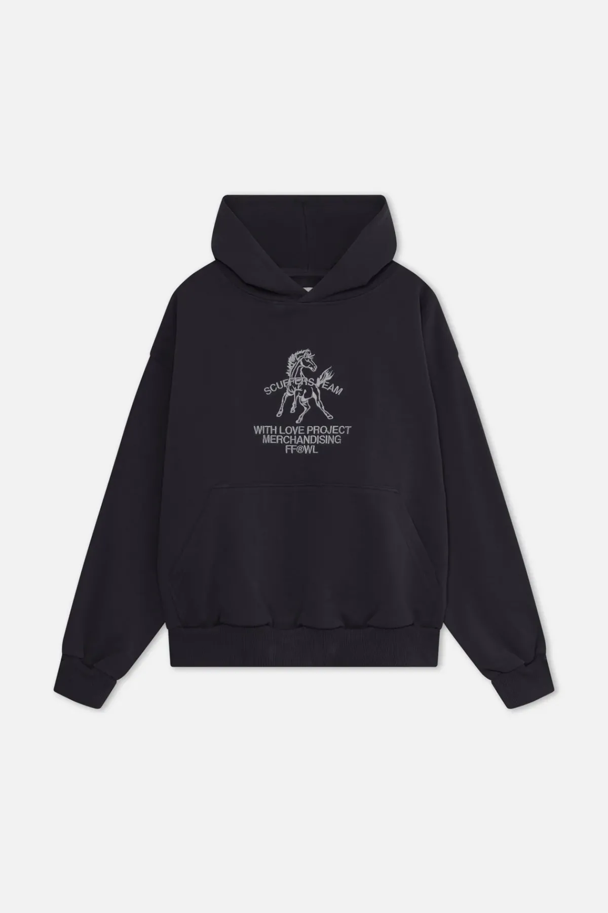 Scuffers Hoodies^Horse Navy Hoodie