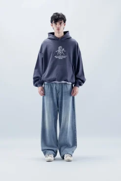 Scuffers Hoodies^Horse Navy Hoodie
