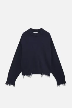 Scuffers Knitwear^IAY Navy Jersey