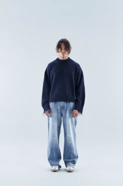 Scuffers Knitwear^IAY Navy Jersey