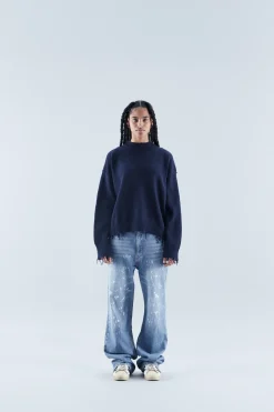 Scuffers Knitwear^IAY Navy Jersey