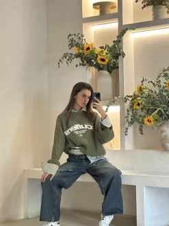 Scuffers Knitwear^Iconic Jersey Caqui