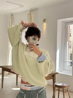 Scuffers Knitwear^Iconic Jersey Lime