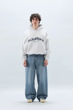 Scuffers Hoodies^Iconic Light Grey Hoodie