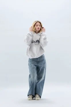 Scuffers Hoodies^Iconic Light Grey Hoodie