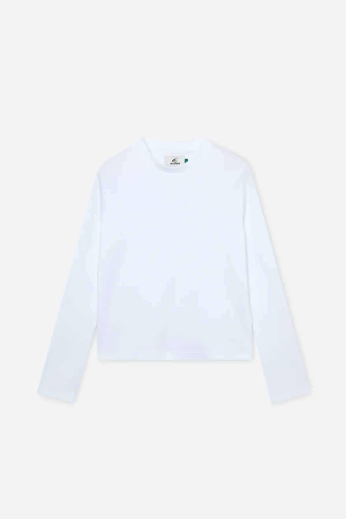 Scuffers The Basics By Scuffers | Long Sleeves^Interlock White Longsleeve T-Shirt Pack
