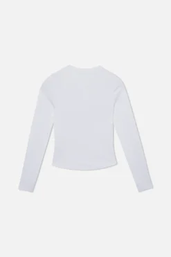 Scuffers Long Sleeves | Long Sleeves^Janeiro White Longsleeve