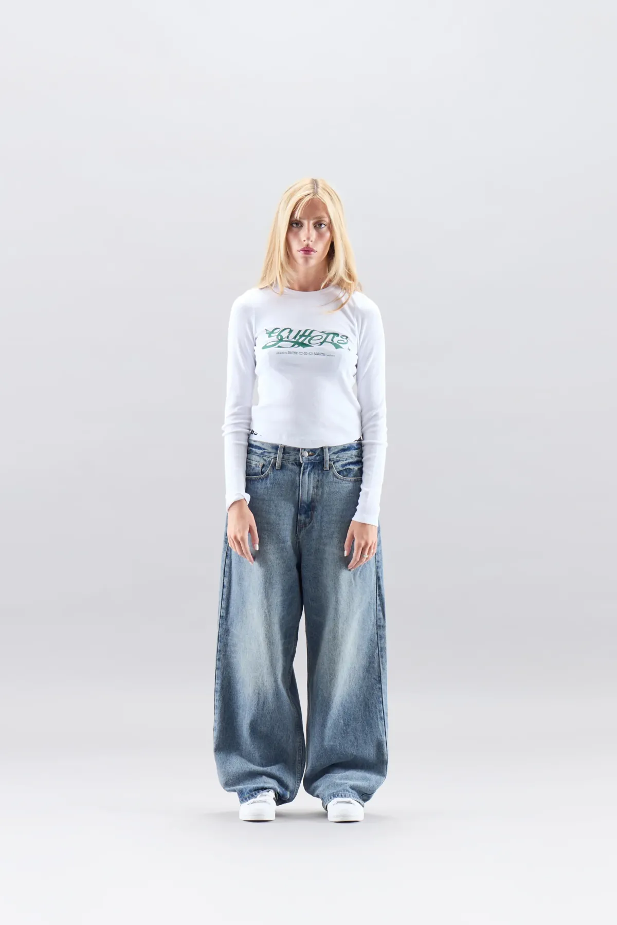 Scuffers Long Sleeves | Long Sleeves^Janeiro White Longsleeve