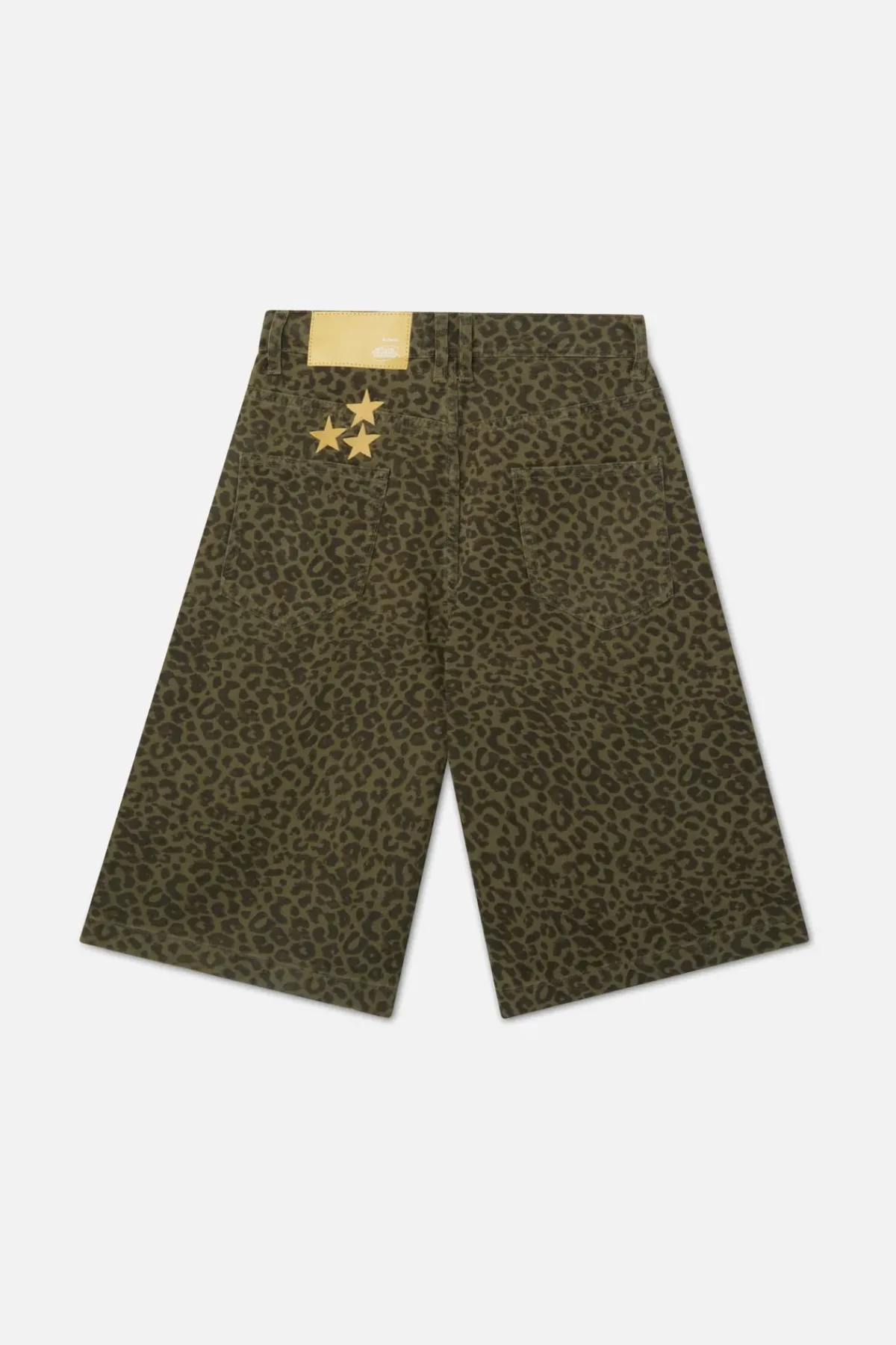 Scuffers Shorts^Jumbo Green Leopard Shorts