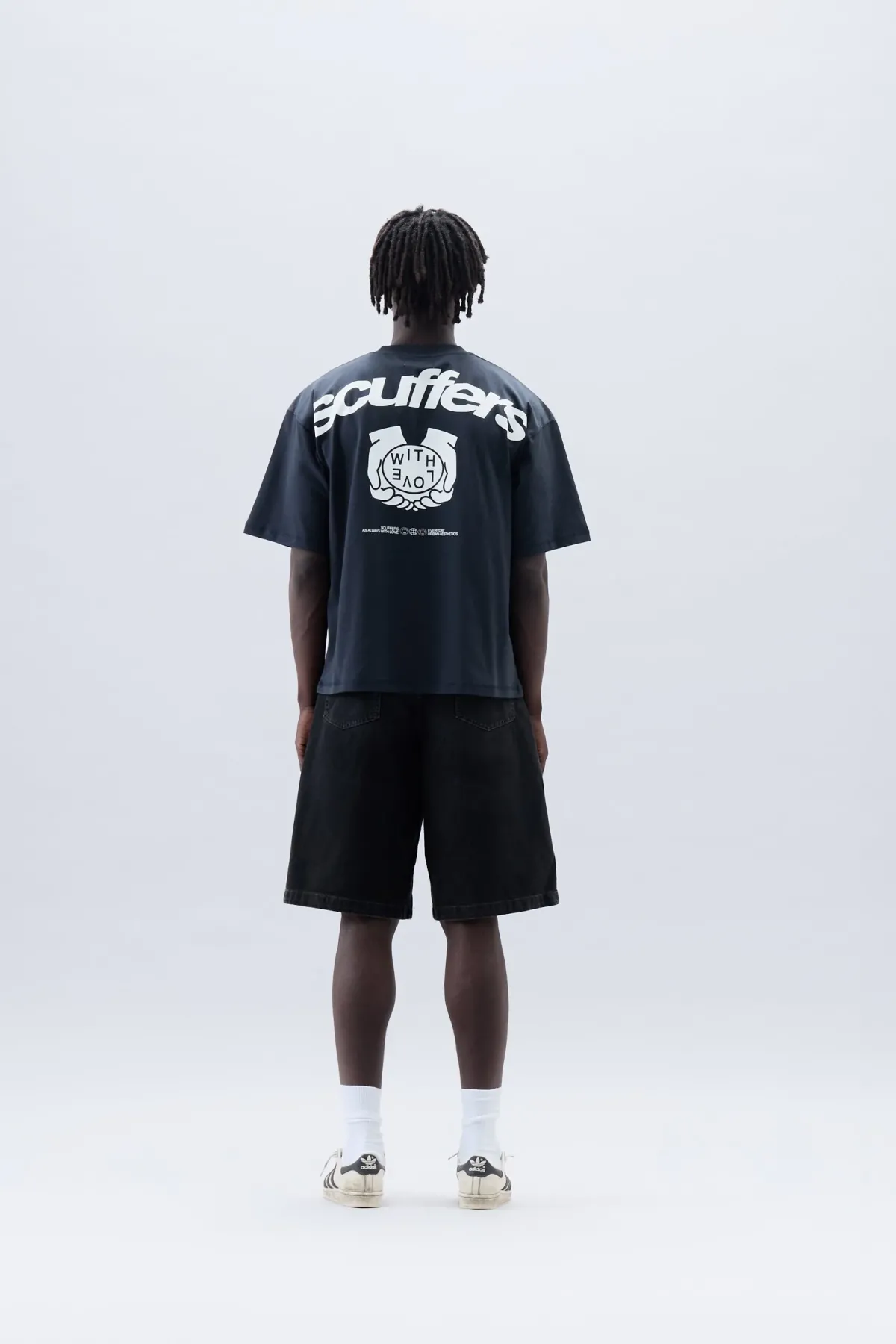 Scuffers Shorts^Jumbo Shorts Washed Black