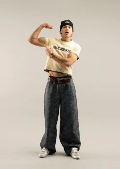 Scuffers Pants & Sweatpants^Leather Blue Jumbo Pants