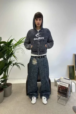 Scuffers Pants & Sweatpants^Leather Blue Jumbo Pants