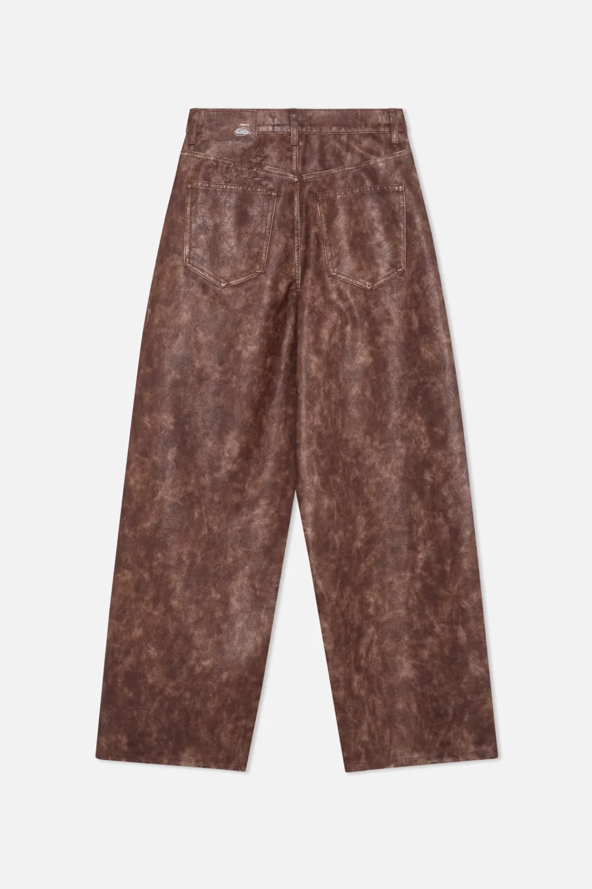 Scuffers Pants & Sweatpants^Leather Brown Jumbo Pants