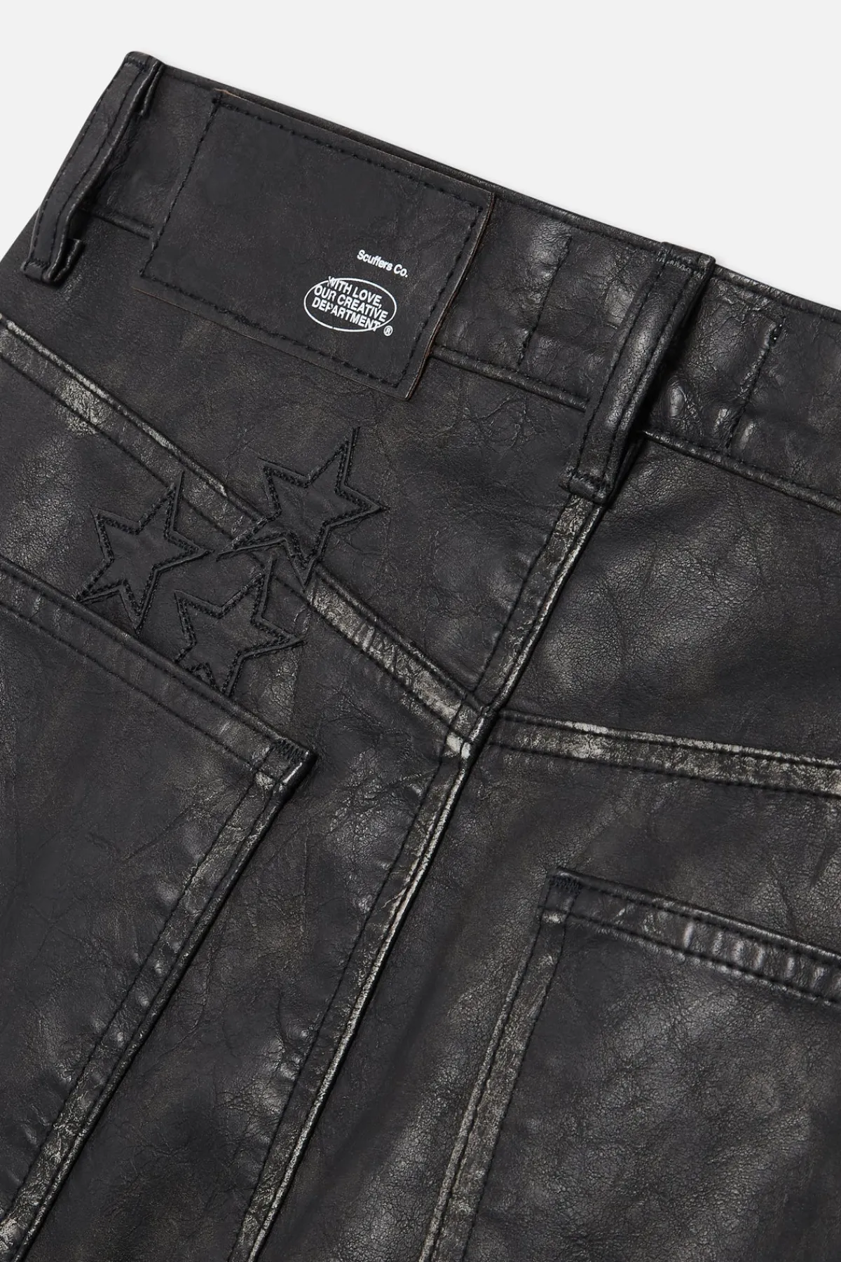 Scuffers Pants & Sweatpants^Leather Dark Jumbo Pants
