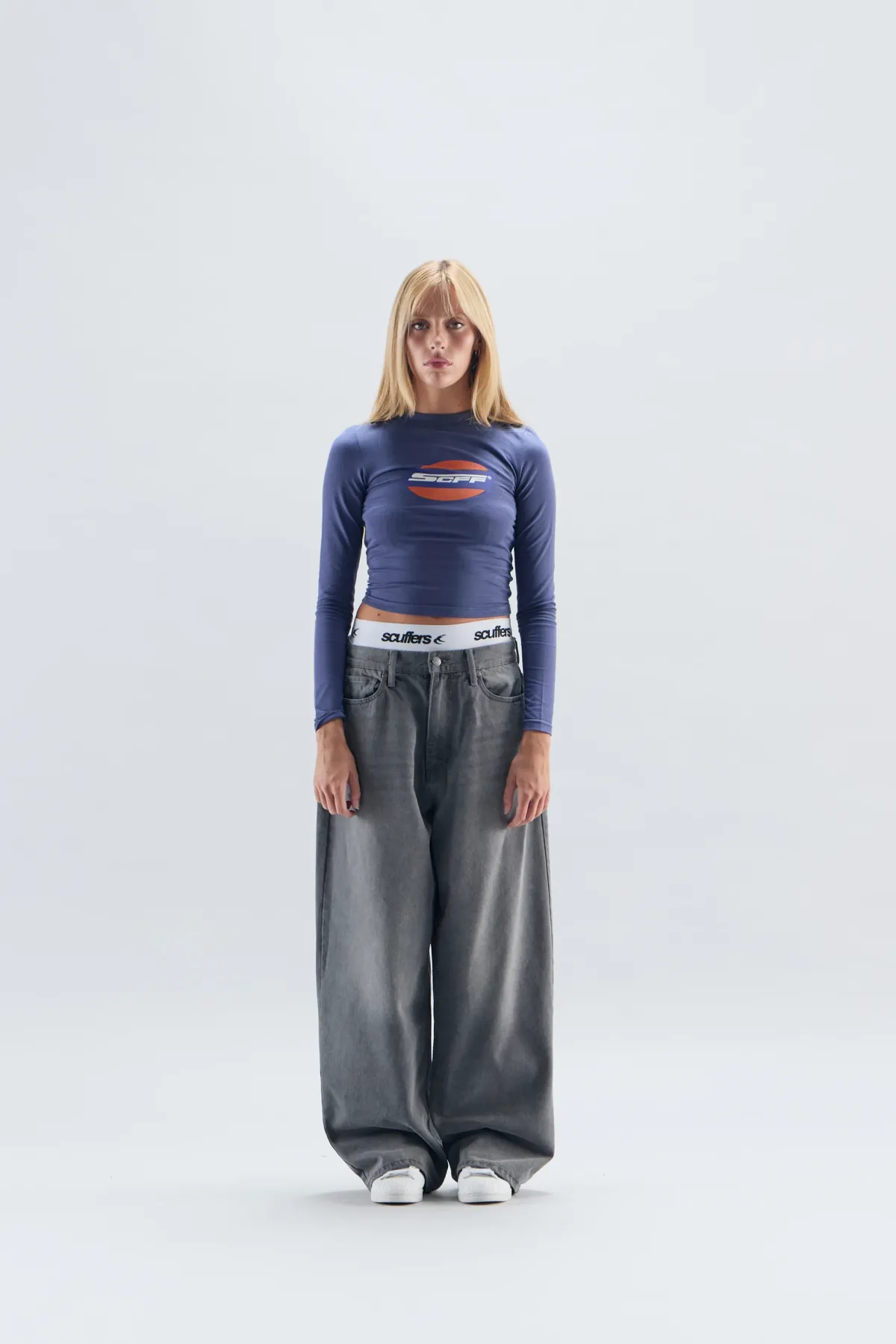 Scuffers Long Sleeves | Long Sleeves^Load Blue T-Shirt