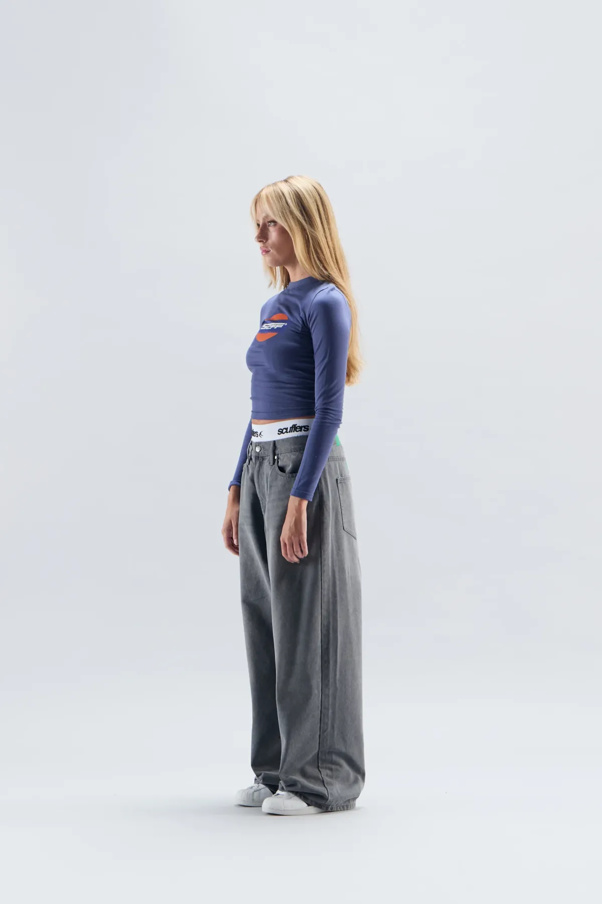 Scuffers Long Sleeves | Long Sleeves^Load Blue T-Shirt