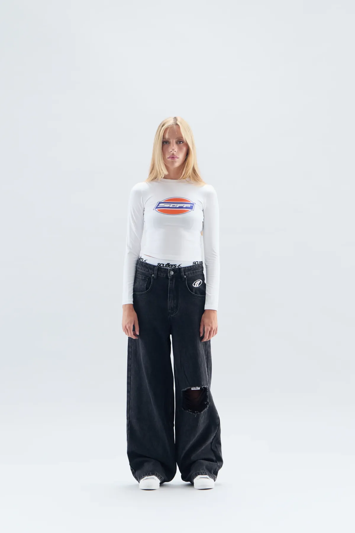 Scuffers Long Sleeves | Long Sleeves^Load White T-Shirt