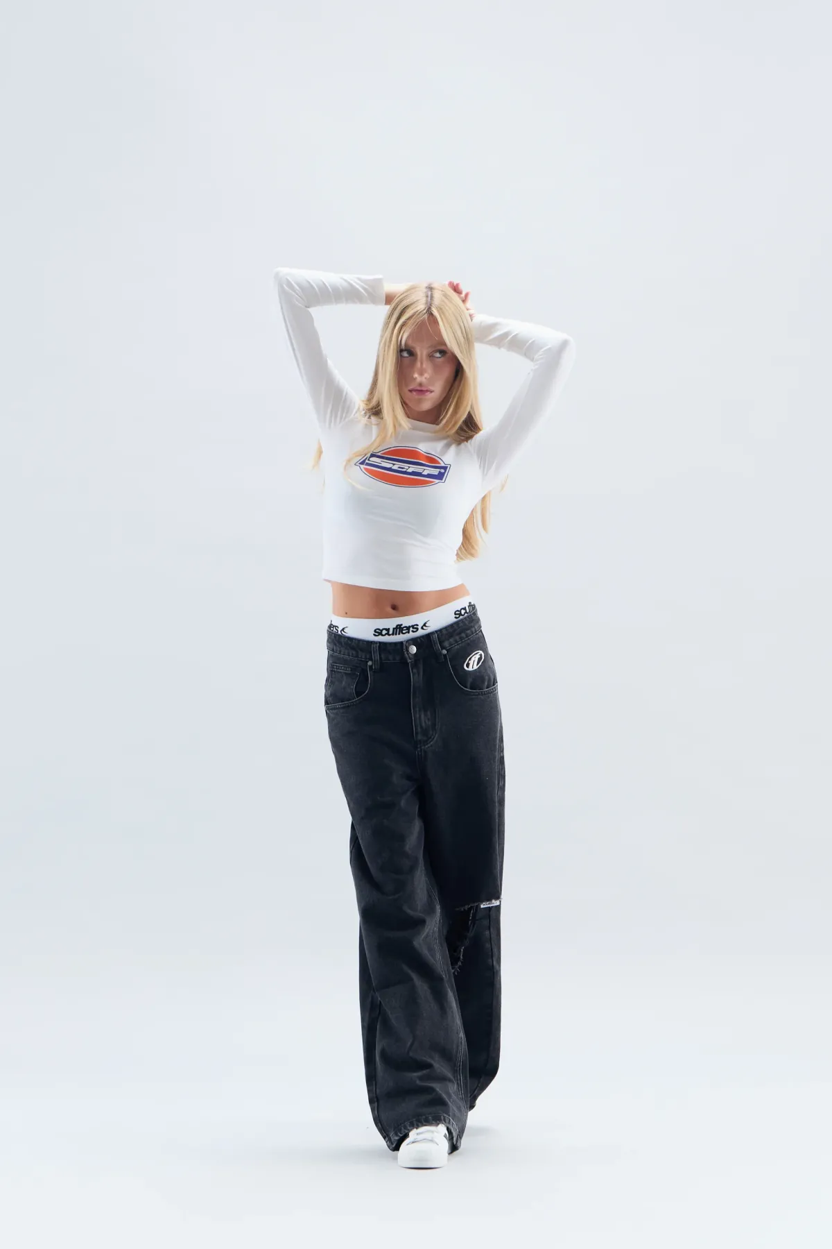 Scuffers Long Sleeves | Long Sleeves^Load White T-Shirt