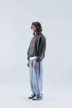 Scuffers Crewneck^Los Angeles Dark Grey Crewneck