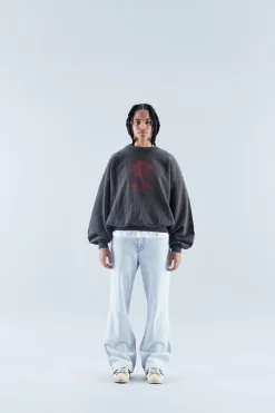 Scuffers Crewneck^Los Angeles Dark Grey Crewneck