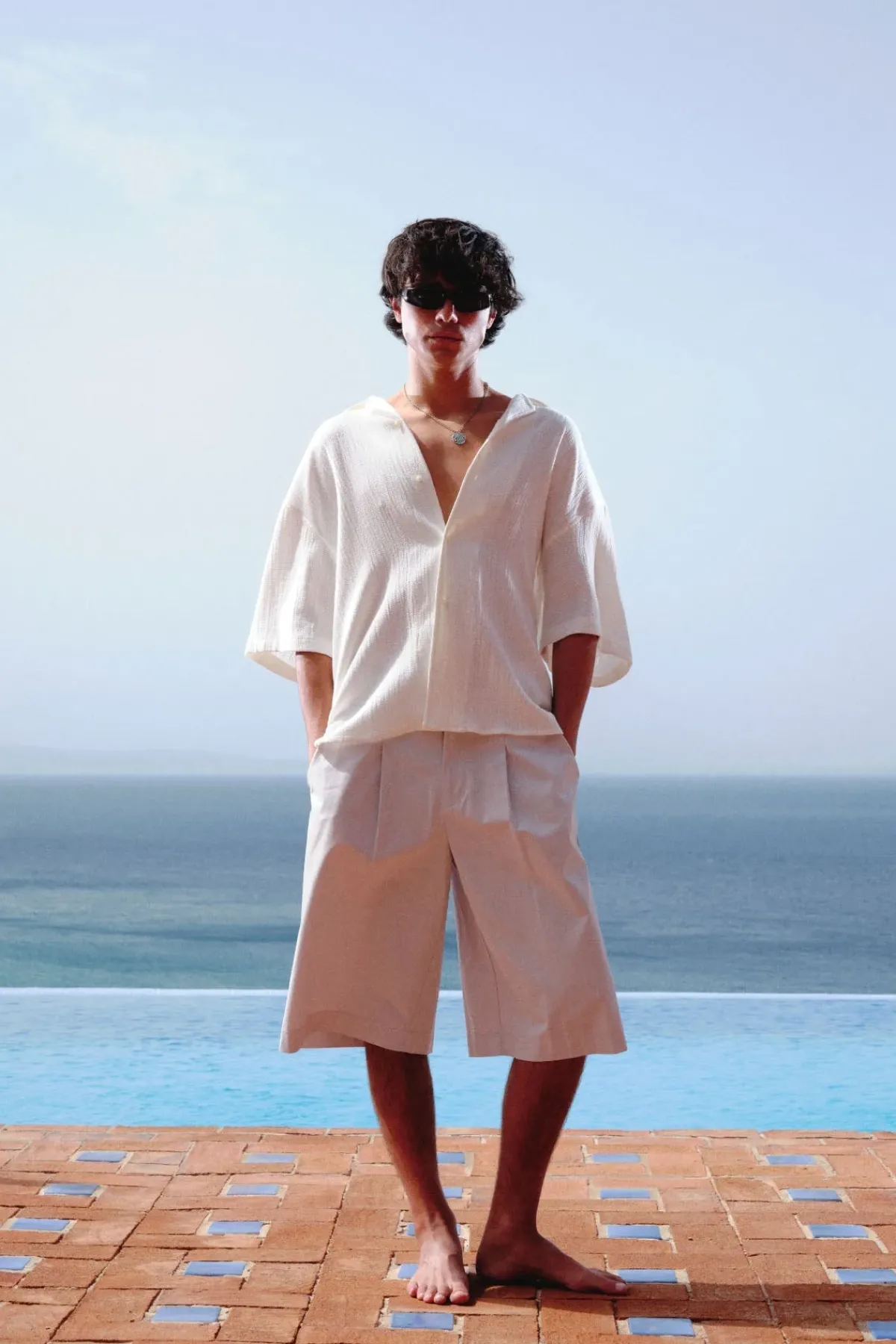 Scuffers Shorts^Maison Ecru Shorts