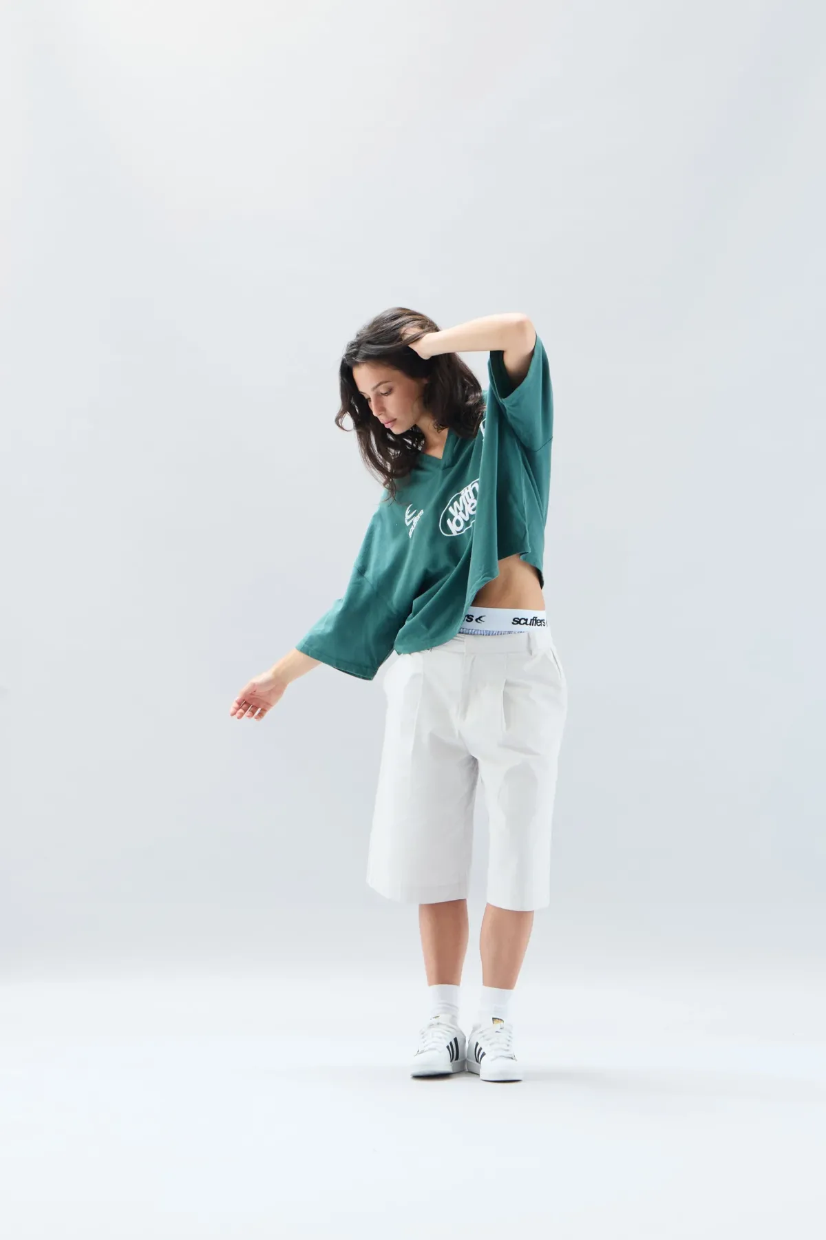 Scuffers Shorts^Maison Ecru Shorts